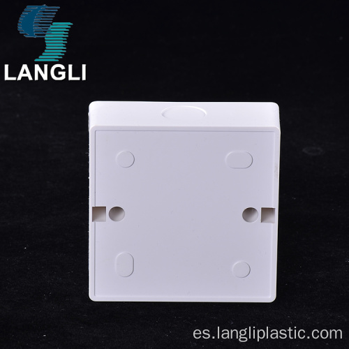 Caja de interruptores de caja tipo 86 de color blanco eléctrico